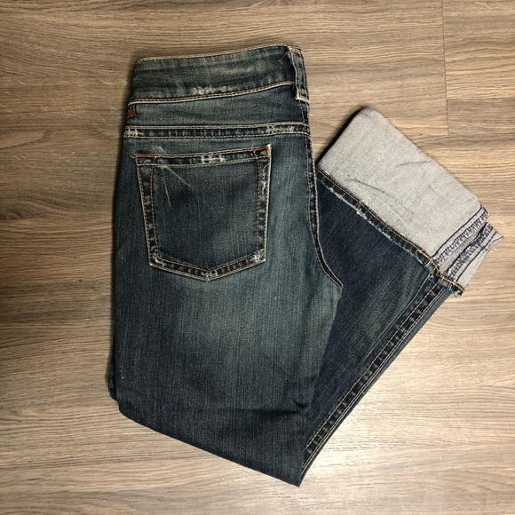 1921 Jeans Capri rolled cuffs Size 28 Indigo - Picture 2 of 6